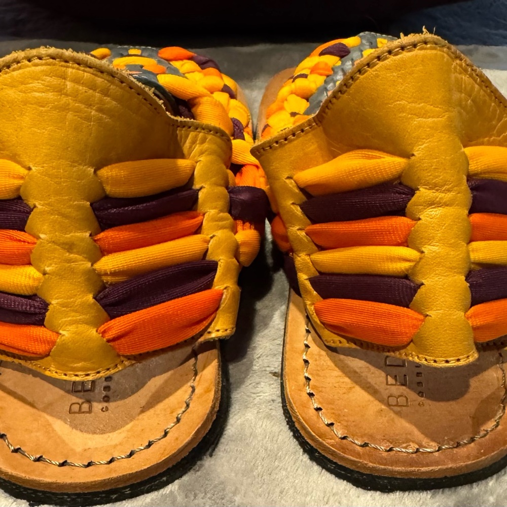 Bed Stu Multicolor Madrina Huarache Sandals - like new - Picture 10 of 11